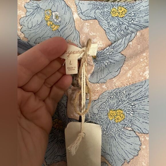 Mystree wide leg tie waist pants NWT - Picture 5 of 6